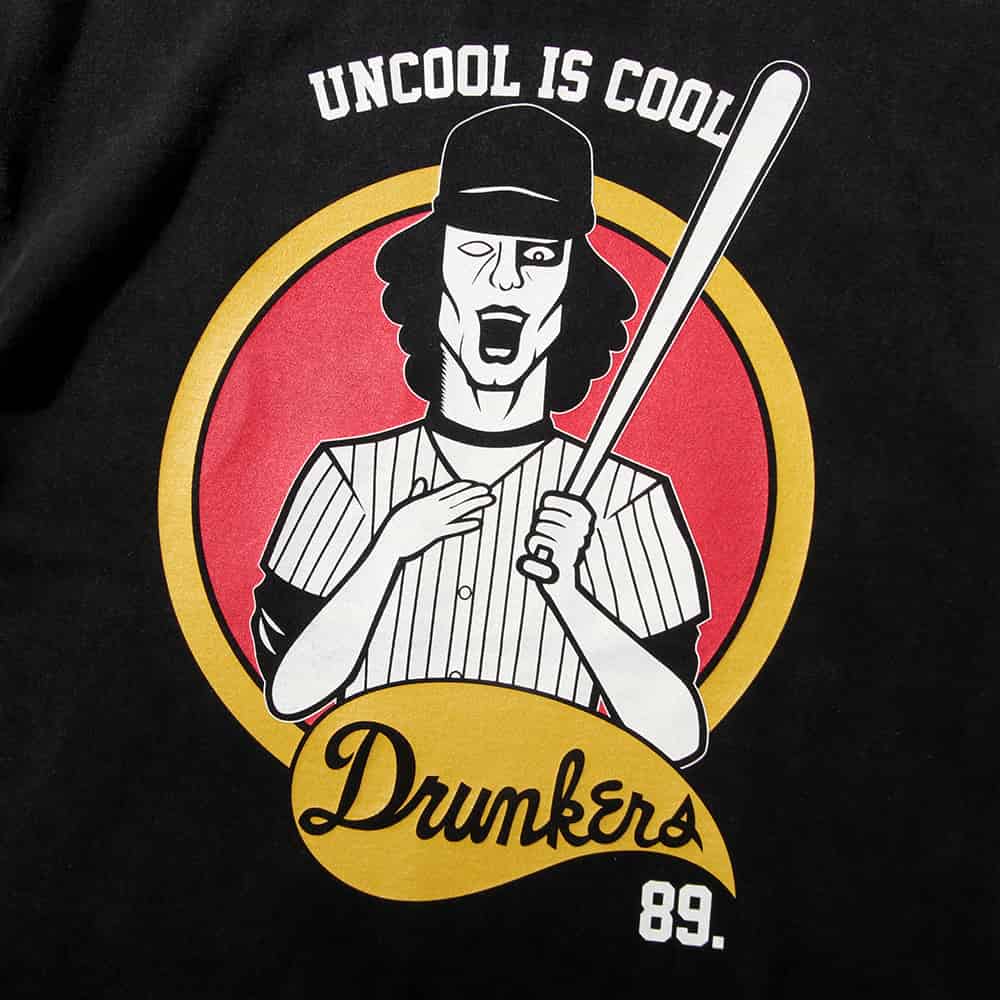 パンクドランカーズ PUNK DRUNKERS メジャーリーガーアイツTEE(H.BLACK
