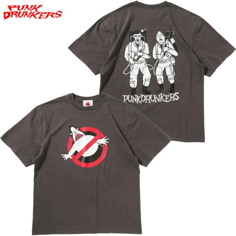 パンクドランカーズ PUNK DRUNKERS 鮫人バスターズTEE(H.PURPLE