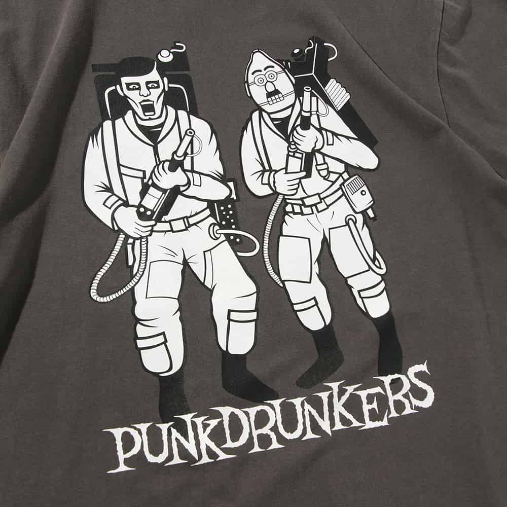 パンクドランカーズ PUNK DRUNKERS 鮫人バスターズTEE(H.GRAY) | 大阪