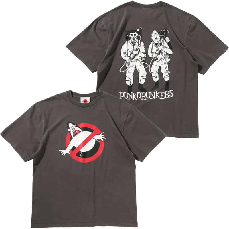 パンクドランカーズ PUNK DRUNKERS 鮫人バスターズTEE(H.GRAY) | 大阪