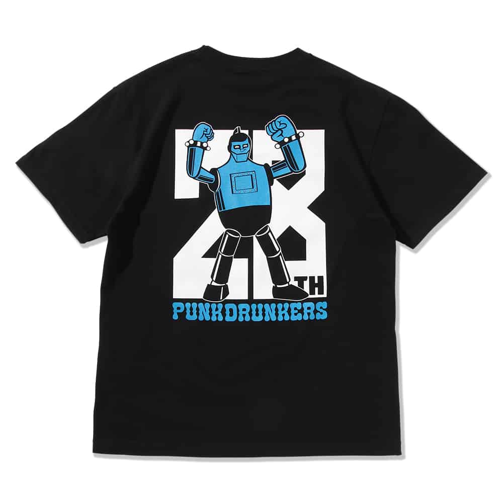 パンクドランカーズ PUNK DRUNKERS 28周年TEE(BLACK) | 大阪心斎橋