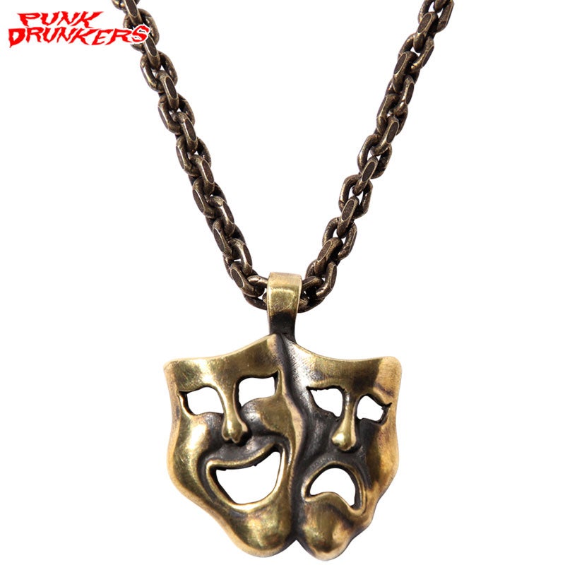 パンクドランカーズ PUNK DRUNKERS 2FACEペンダント(GOLD) | 大阪