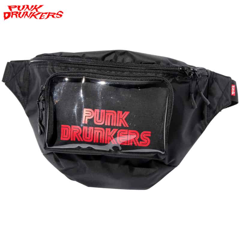 パンクドランカーズ PUNK DRUNKERS アピールウエストBAG(BLACK) | 大阪