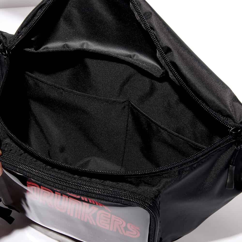 パンクドランカーズ PUNK DRUNKERS アピールウエストBAG(BLACK) | 大阪