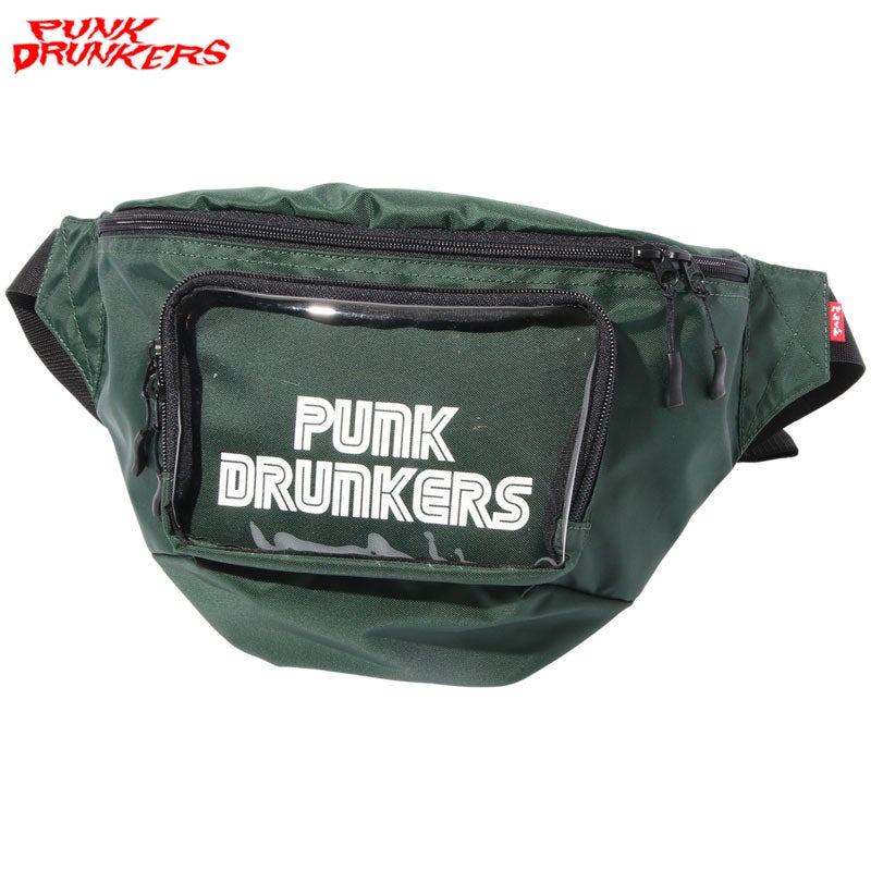 パンクドランカーズ PUNK DRUNKERS アピールウエストBAG(GREEN) | 大阪