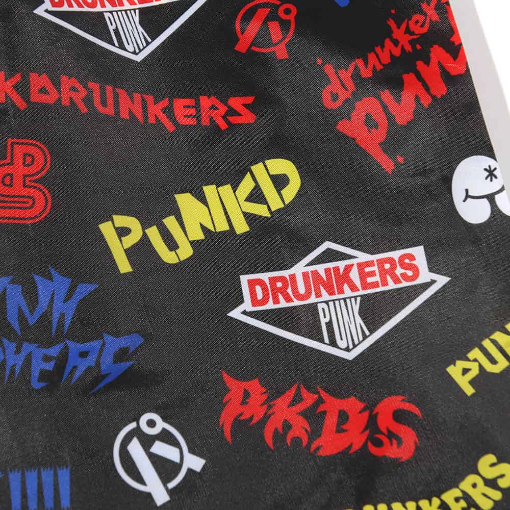 パンクドランカーズ PUNK DRUNKERS 総柄のエコBAG(PDSロゴ) | 大阪
