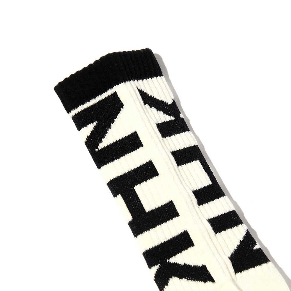パンクドランカーズ PUNK DRUNKERS NewYork Hard Kids靴下(WHITE