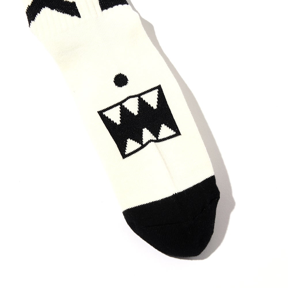 パンクドランカーズ PUNK DRUNKERS NewYork Hard Kids靴下(WHITE
