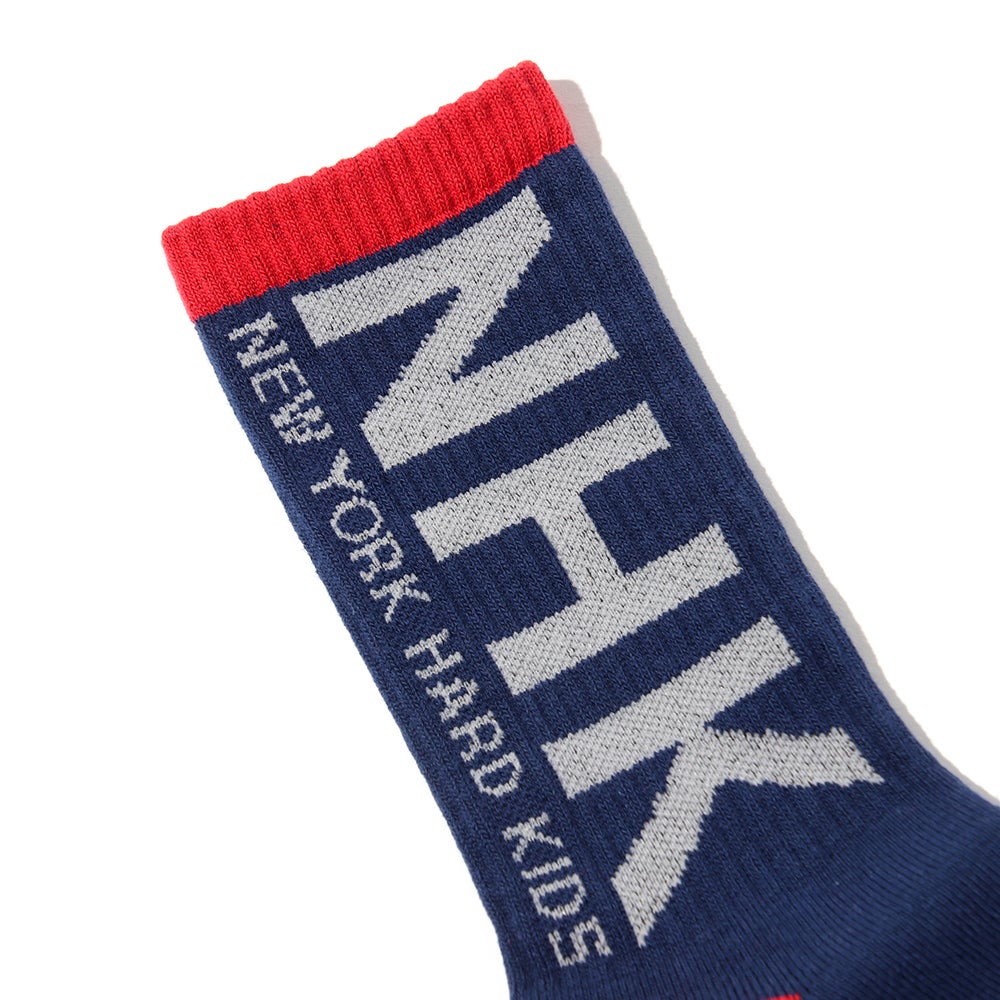 パンクドランカーズ PUNK DRUNKERS NewYork Hard Kids靴下(NAVY