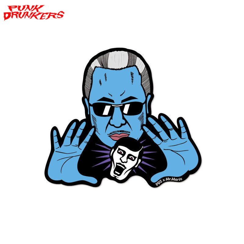 パンクドランカーズ PUNK DRUNKERS ［PDSxMr.マリック］ ステッカー