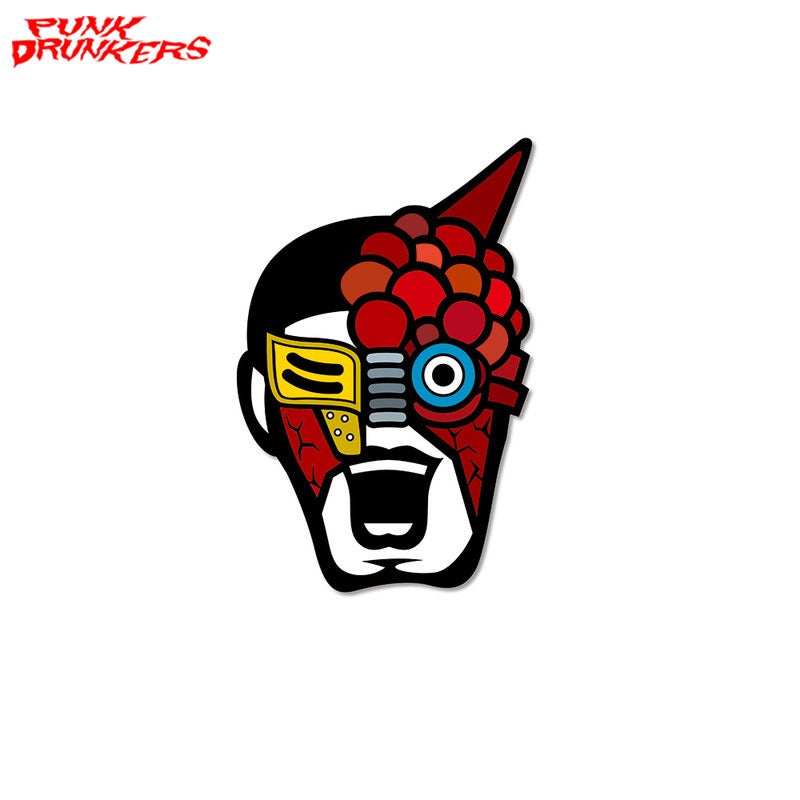パンクドランカーズ PUNK DRUNKERS ［PDSxREALHEAD］ ステッカー