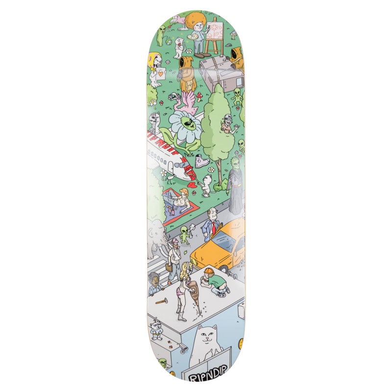 リップンディップ RIPNDIP NERM CITY 1 SLATEBOARD DECK(MULTI) | 大阪