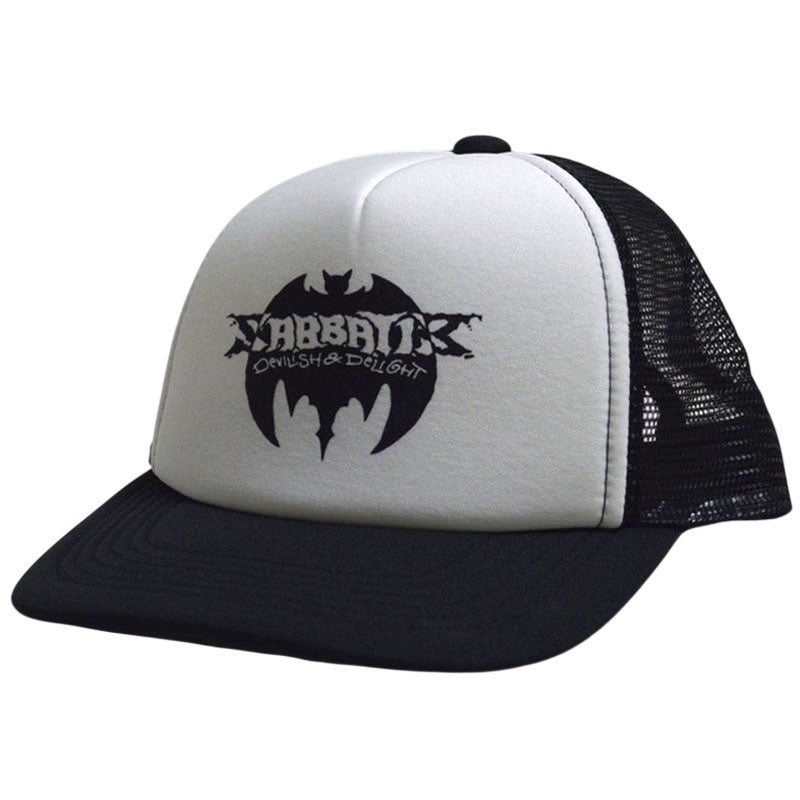 SABBAT13 サバトサーティーン スカジャン L サバトサーティーン SABBAT13 WARP別注 VAMP BAT MESH CAP(BLACK