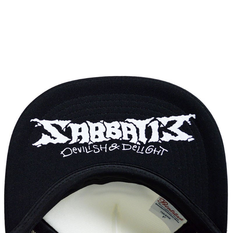 サバトサーティーン SABBAT13 WARP別注 VAMP BAT MESH CAP(BLACK