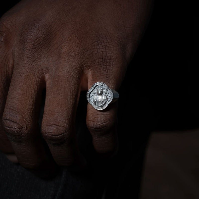 リップンディップ RIPNDIP GUADALUPE NERM RING(SILVER) | 大阪心斎橋