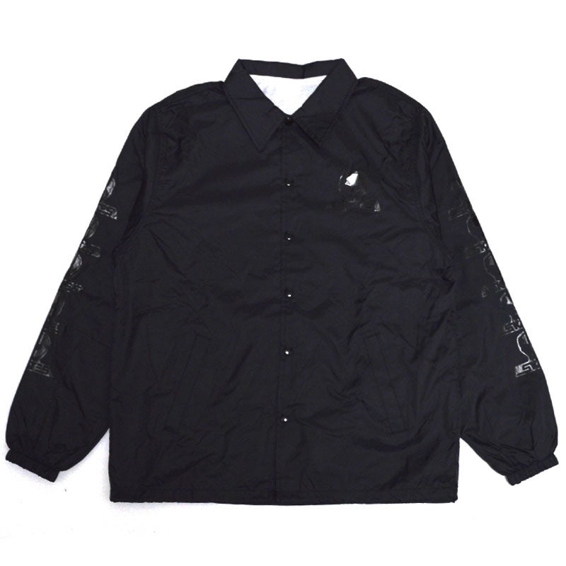スカルスケーツ SKULL SKATES CLASSIC LOGO COACH JACKET(BLACKOUT