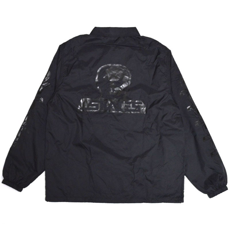 スカルスケーツ SKULL SKATES CLASSIC LOGO COACH JACKET(BLACKOUT