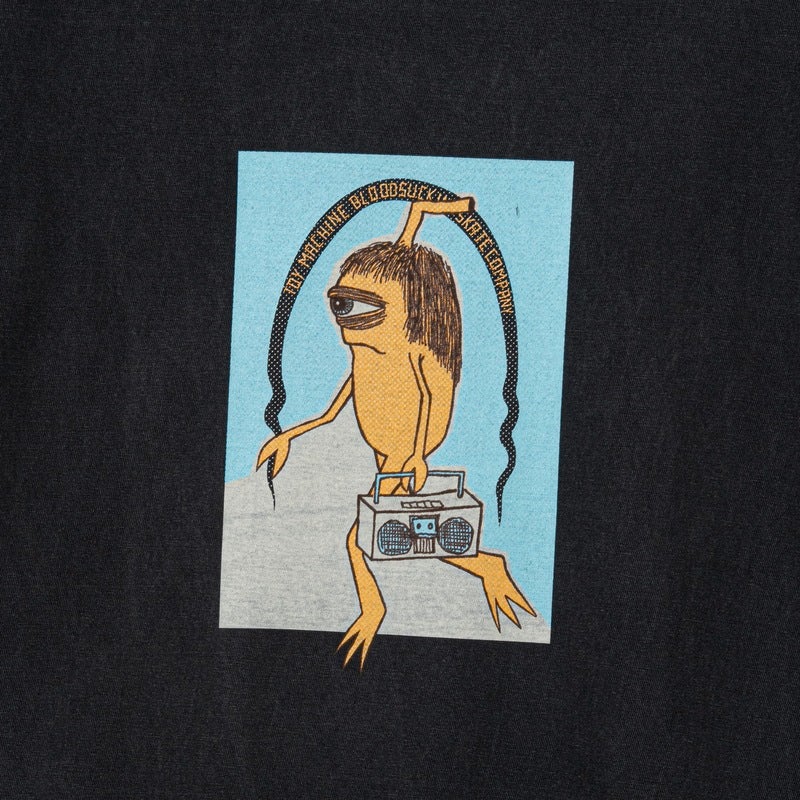 トイマシーン TOY MACHINE ROCK SECT PIGMENT SS TEE(BLACK) | 大阪