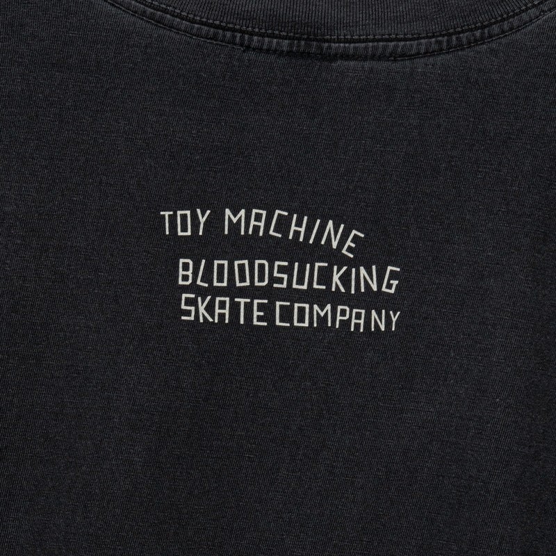 トイマシーン TOY MACHINE ROCK SECT PIGMENT SS TEE(BLACK) | 大阪