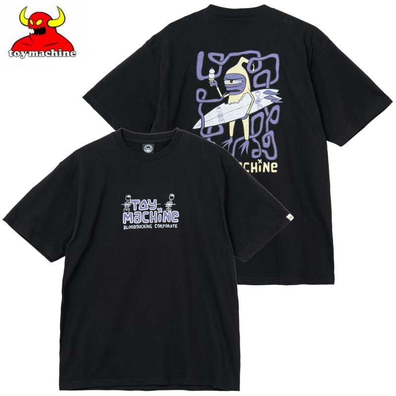 トイマシーン TOY MACHINE SURF SECT SS TEE(BLACK) | 大阪心斎橋