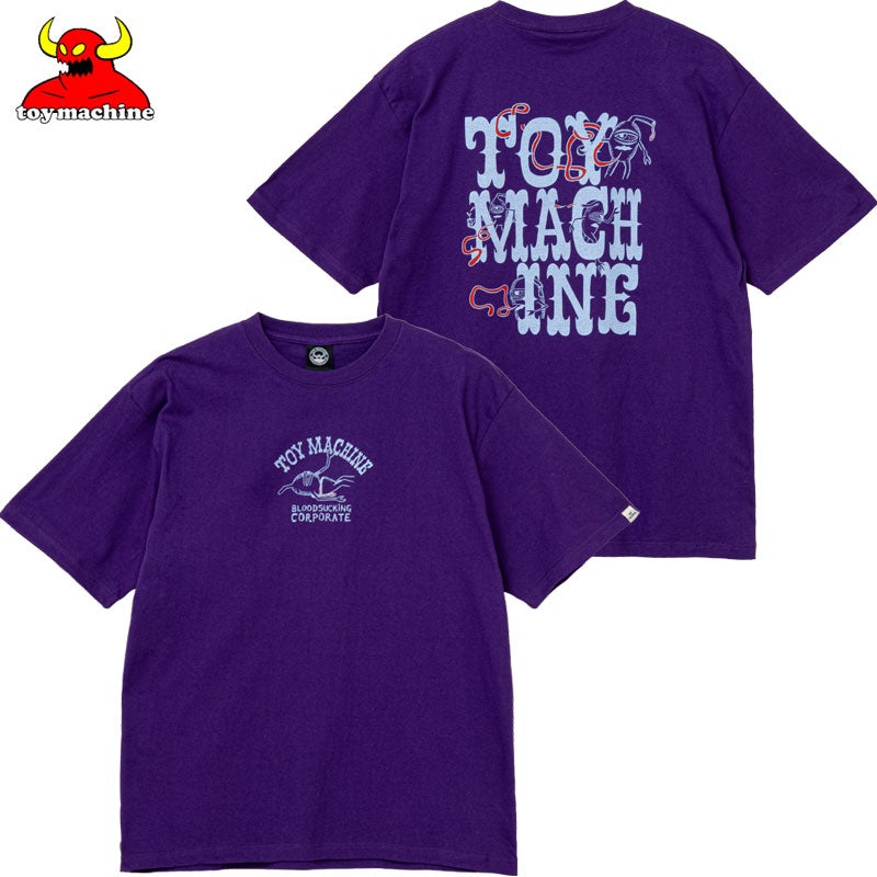おとちゃん　専用 トイマシーン TOY MACHINE GM DECK SS TEE(PURPLE) | 大阪心斎橋