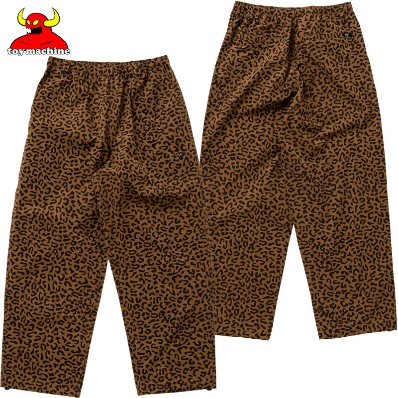 トイマシーン TOY MACHINE TM LEOPARD DRY PANTS(BROWN) | 大阪心斎橋