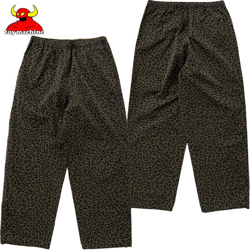 トイマシーン TOY MACHINE TM LEOPARD DRY PANTS(OLIVE) | 大阪心斎橋