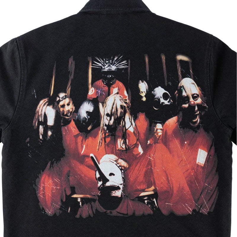 Slipknot × Welcome キャンバスジャケット SLIPKNOT X WELCOME - Self-Titled Custom Printed Canvas Jacket