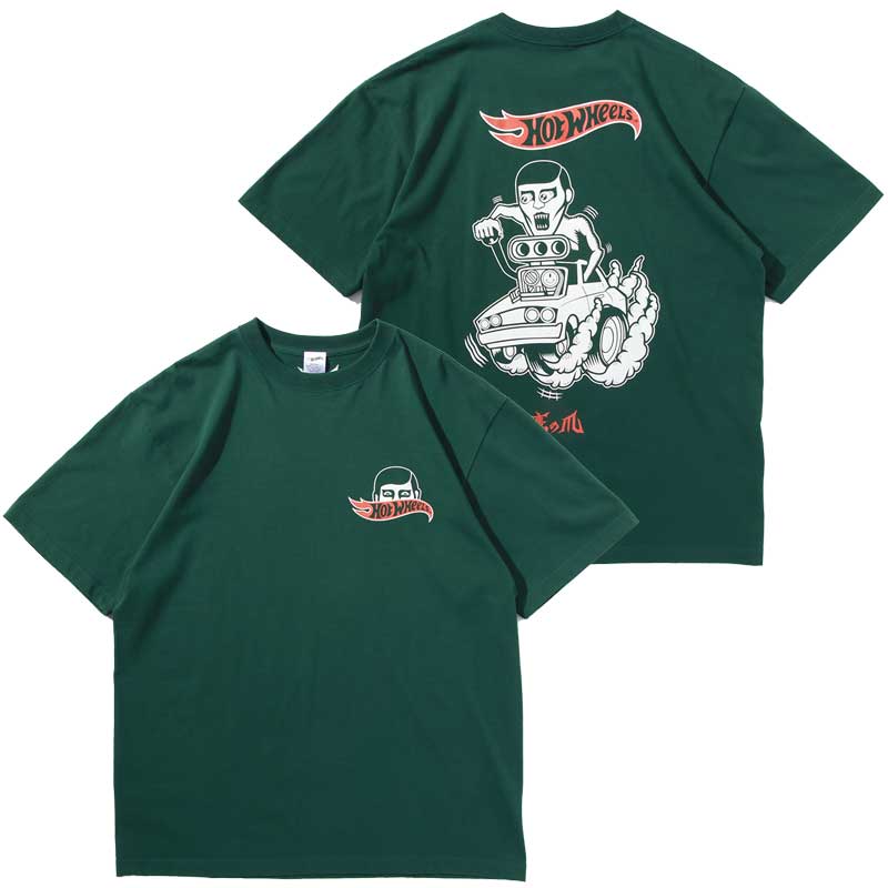 パンクドランカーズ PUNK DRUNKERS［鷹の爪xHOT WHEELS］あいつ運転TEE