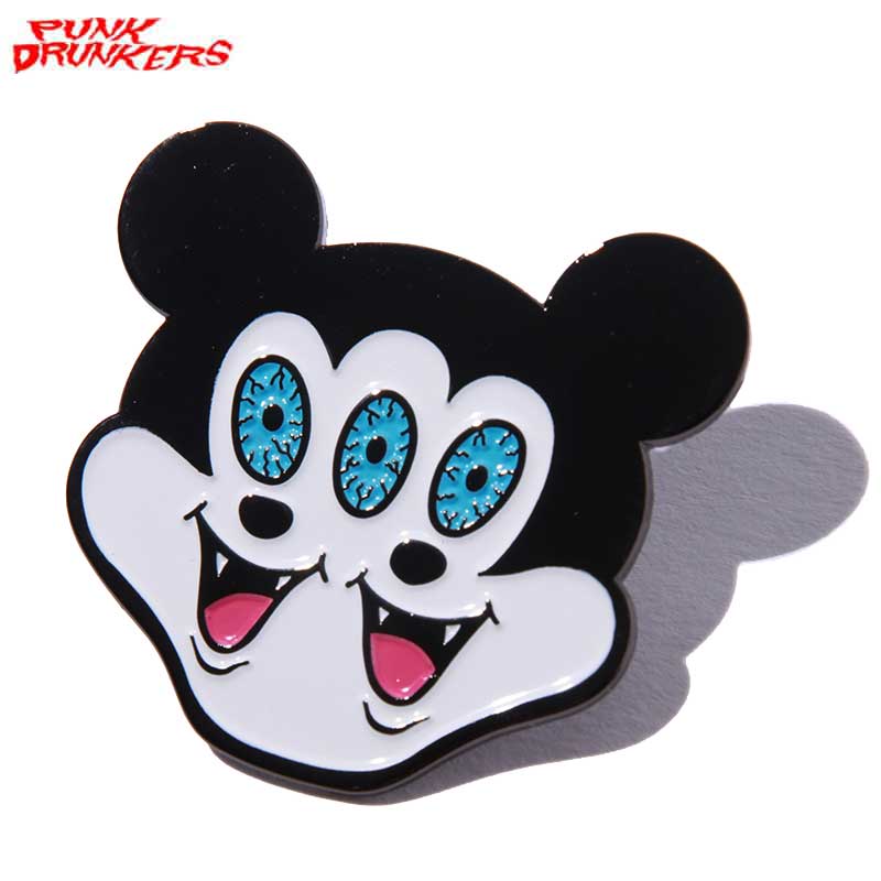 パンクドランカーズ PUNK DRUNKERS PDSピンズ ネズミックス(WHITE