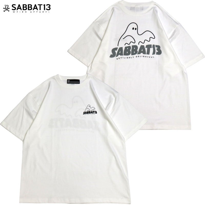 サバトサーティーン SABBAT13 SPOOK LOGO T(WHITE) | 大阪心斎橋