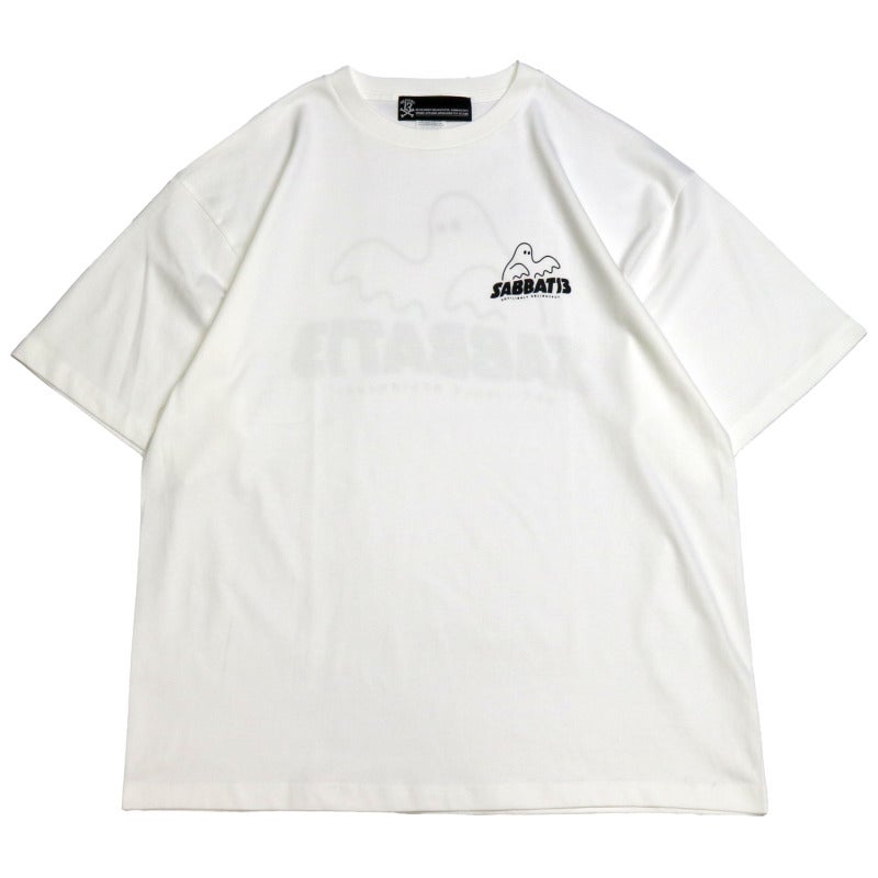 サバトサーティーン SABBAT13 SPOOK LOGO T(WHITE) | 大阪心斎橋
