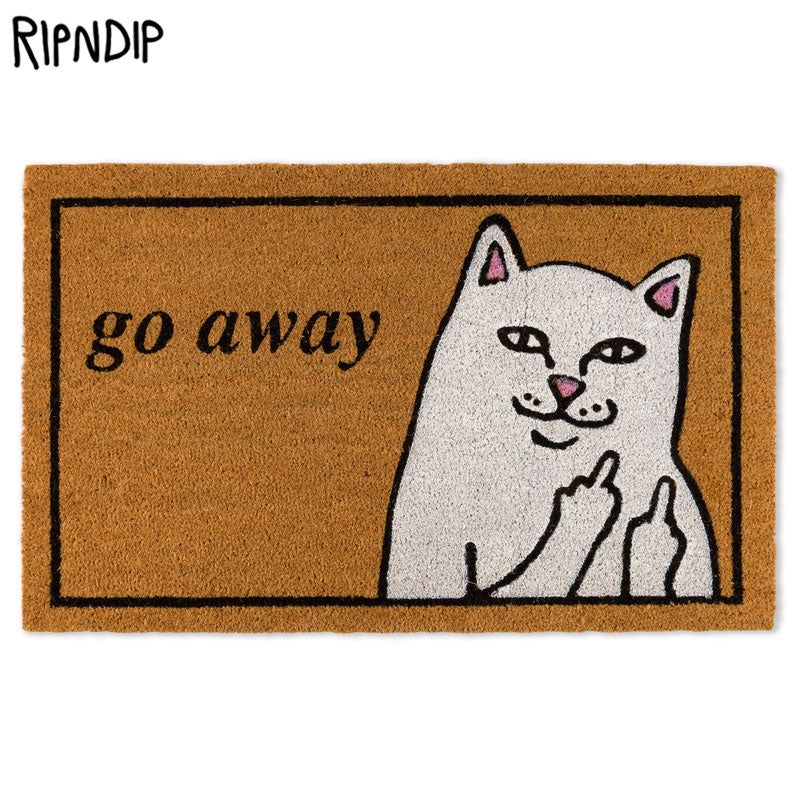 リップンディップ RIPNDIP Go Awav Door Mat | 大阪心斎橋アメリカ村の