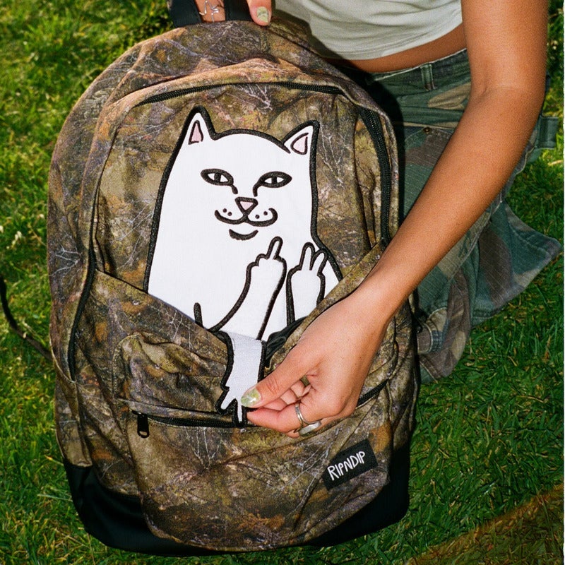 リップンディップ RIPNDIP Lord Nermal Backpack(NERM TREE CAMO