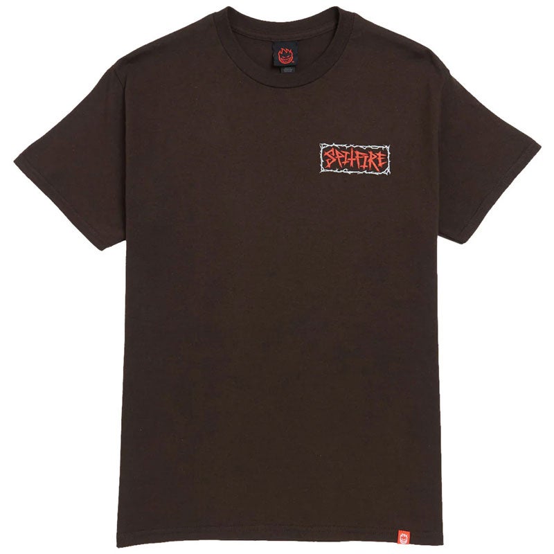 スピットファイヤーウィール SPITFIRE WHEELS GAS MASK TEE(DARK