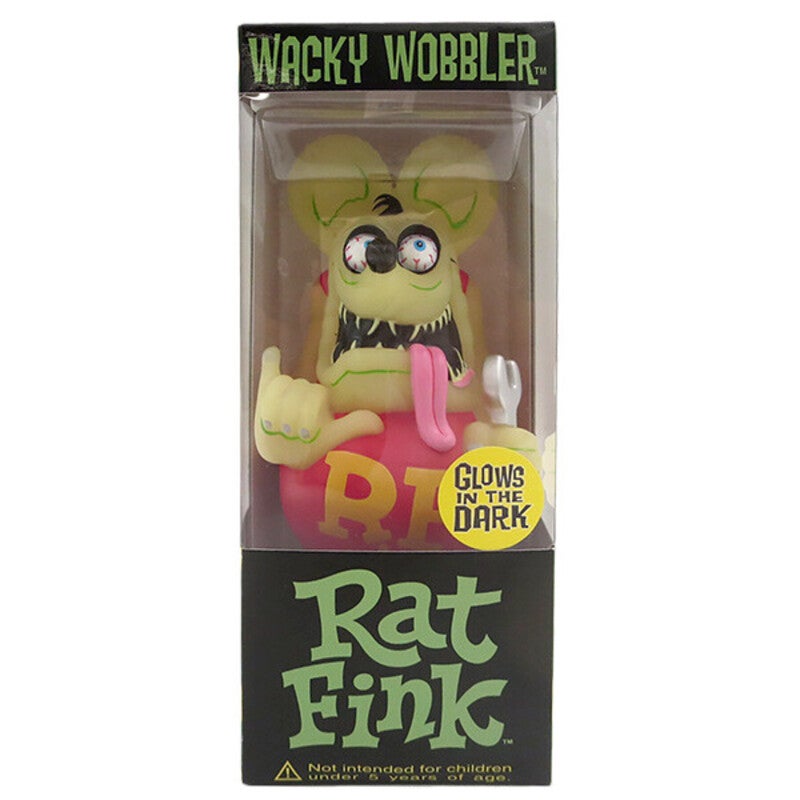 RATFINK ラットフィンク RAT FINK ボビングヘッドガレージ(GLOW IN THE