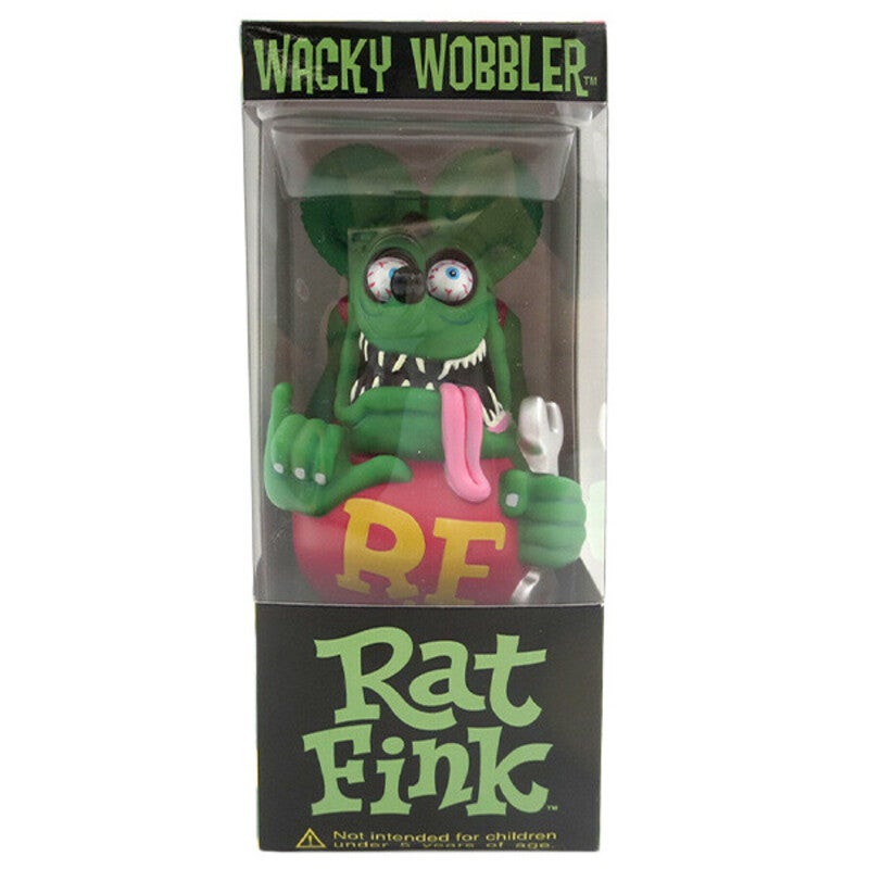 RATFINK ラットフィンク RAT FINK ボビングヘッドガレージ(GREEN