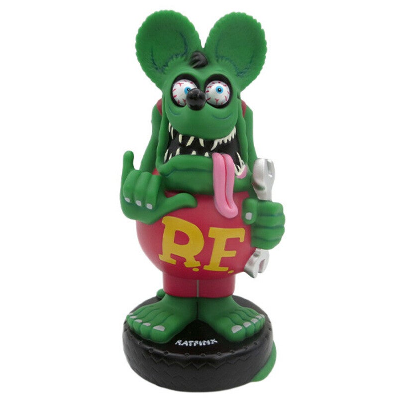 ratfink ラットフィンク 特大　フィギュア ガレージ RATFINK ラットフィンク RAT FINK ボビングヘッドガレージ(GREEN