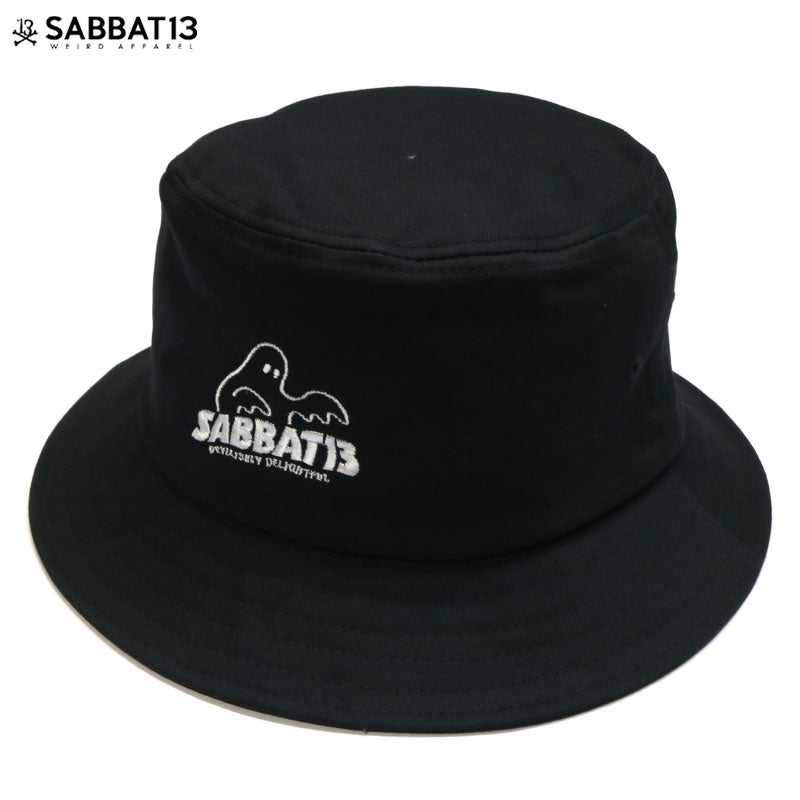 SABBAT13 サバトサーティーン スカジャン L サバトサーティーン SABBAT13 SPOOK LOGO BUCKET HAT(BLACK) | 大阪