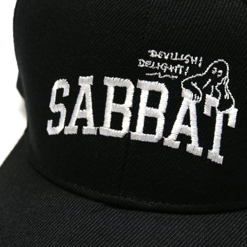 サバトサーティーン SABBAT13 SABBAT SNAPBACK CAP(BLACK) | 大阪