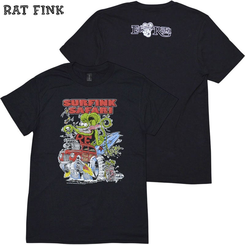 RATFINK ラットフィンク Surfink Safari TEE(BLACK) | 大阪心斎橋