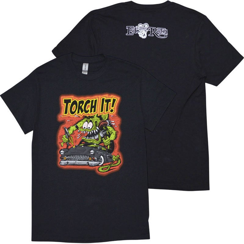 RATFINK ラットフィンク Torch It TEE(BLACK) | 大阪心斎橋アメリカ村