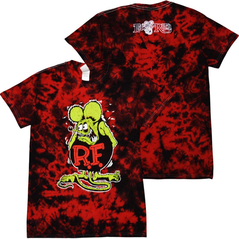 RATFINK ラットフィンク Distressed Rat Fink TIEDYE TEE(TIE DYE