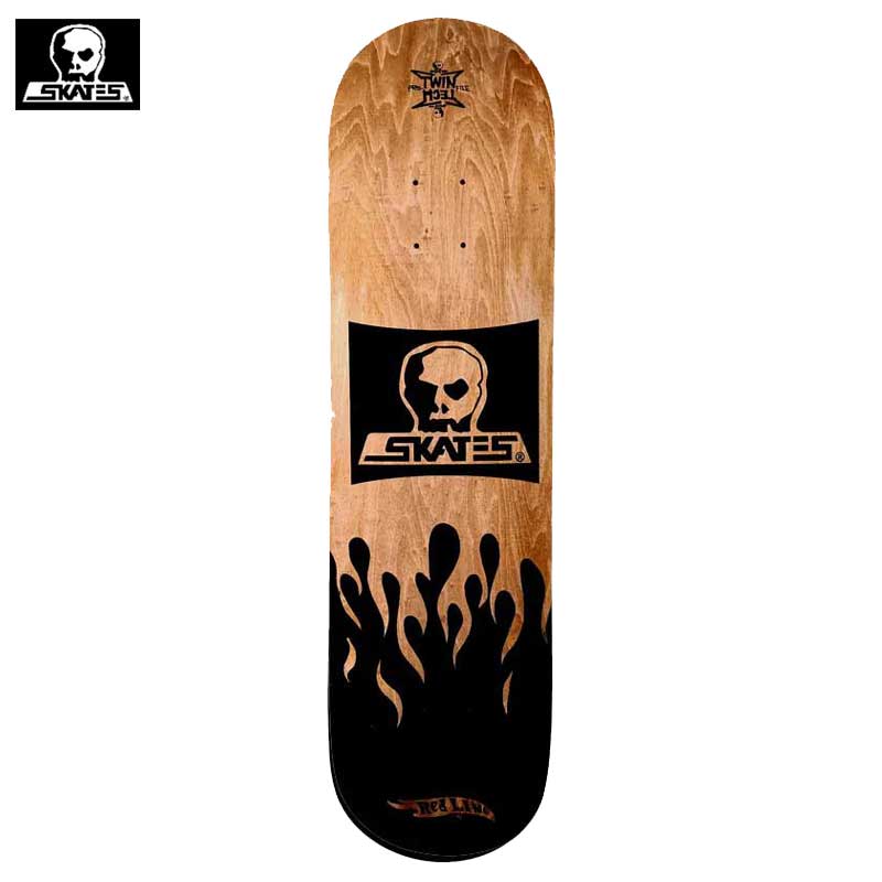 スカルスケーツ SKULL SKATES RED LINE DECK(BROWN) | 大阪心斎橋
