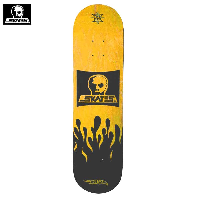 スカルスケーツ SKULL SKATES RED LINE DECK(YELLOW) | 大阪心斎橋