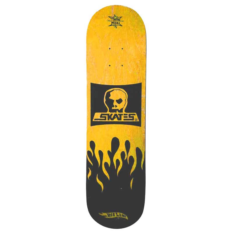 スカルスケーツ SKULL SKATES RED LINE DECK(YELLOW) | 大阪心斎橋