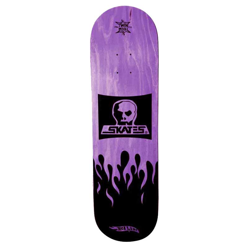 絶版 レア スカルスケーツ SKULL SKATES ロングボード スカルスケーツ SKULL SKATES RED LINE DECK(PURPLE) | 大阪心斎橋