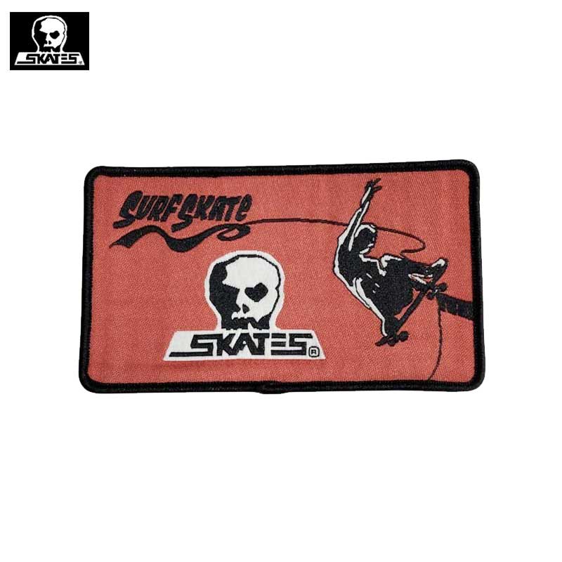 SKULL SKATESスカルスケーツ ハーフパンツ赤黒チェック スカルスケーツ SKULL SKATES SURF SKATE WAPPEN(RED) | 大阪心斎橋