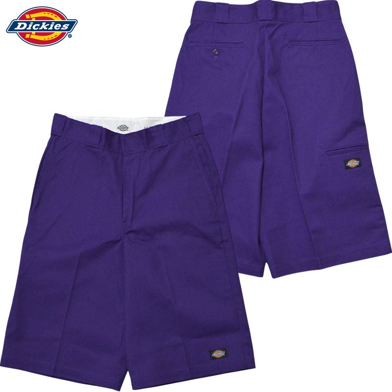 ディッキーズ Dickies 42283 13inch Pocket Work Shorts(PURPLE