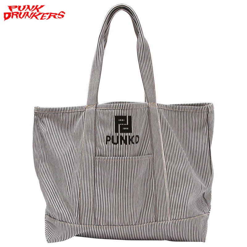 パンクドランカーズ PUNK DRUNKERS PD.BIGトートBAG(HICKORY) | 大阪